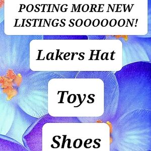 Posting Soon !!! LAKER'S Hat Womans Shoes TOYS Hansmade/Custum Easter Baskets